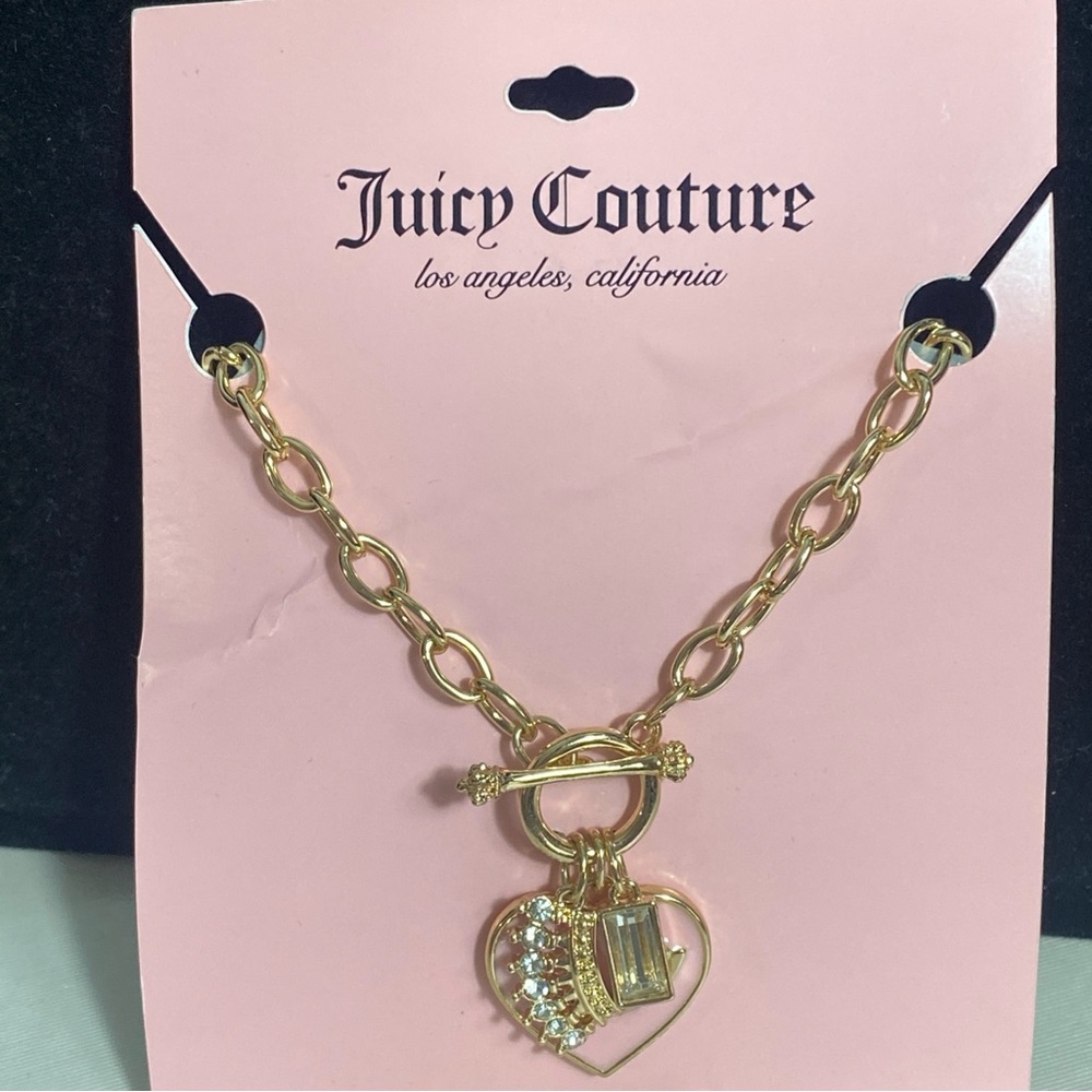 Juicy Couture Heart pendant necklace